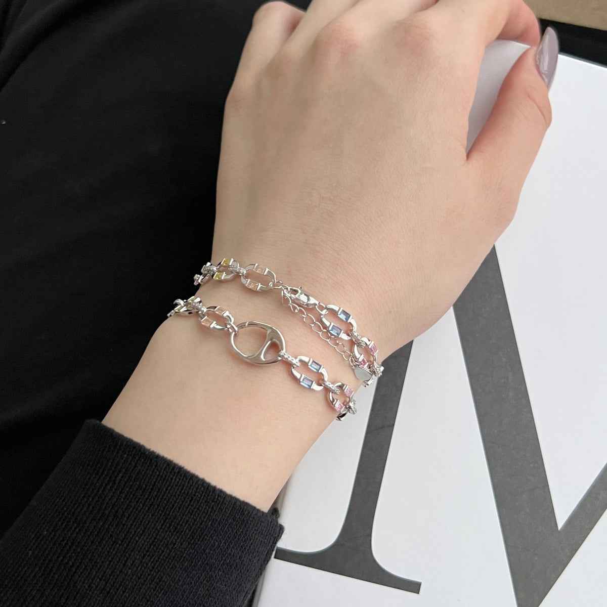 [Lora-Jewelry] Bracelet quotidien coloré et éblouissant