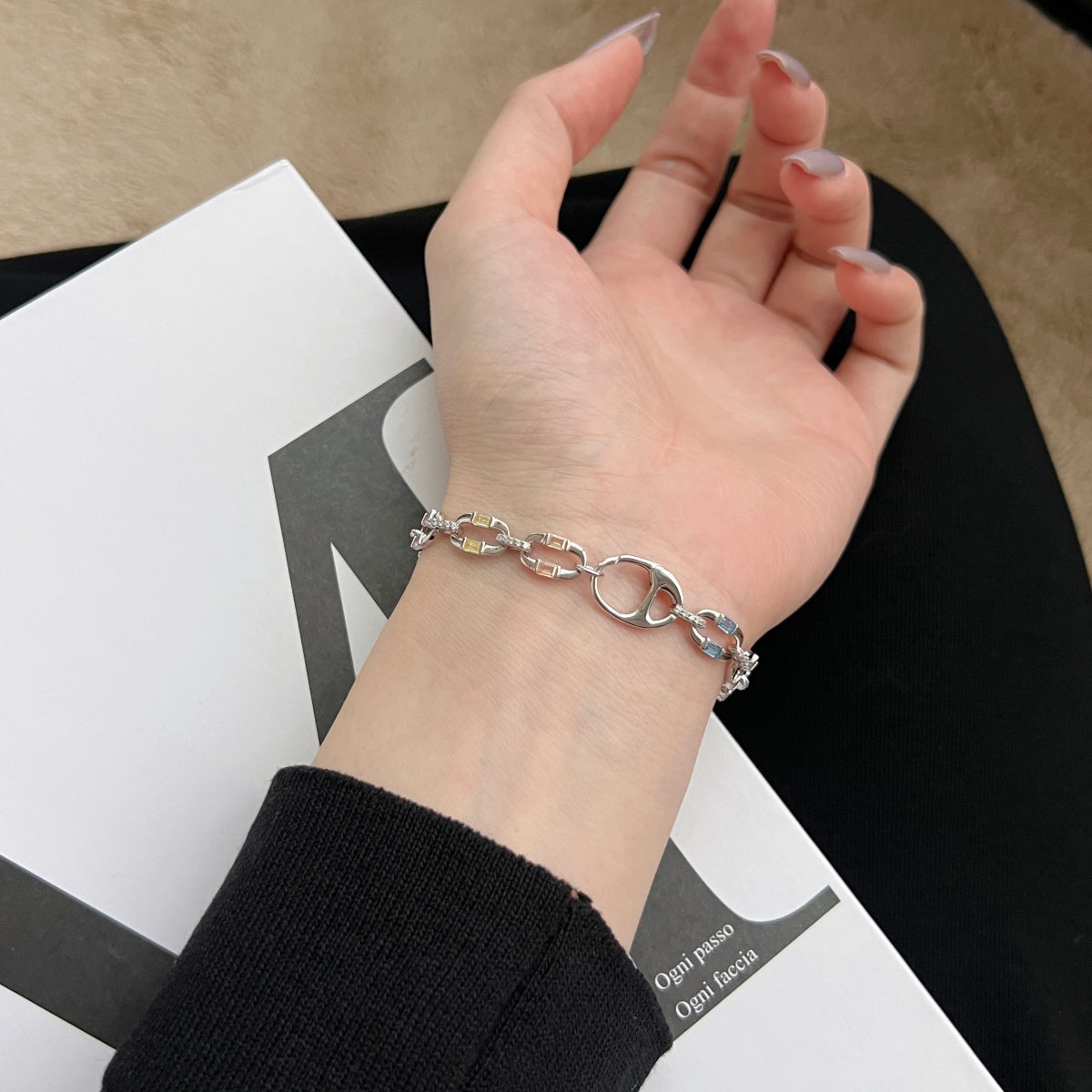 [Lora-Jewelry] Bracelet quotidien coloré et éblouissant