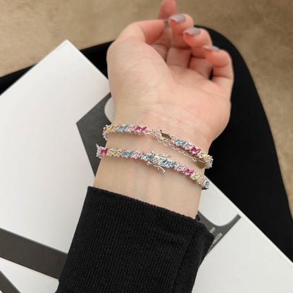 [Lora-Jewelry] Bracelet de fête orné et scintillant à plusieurs coupes