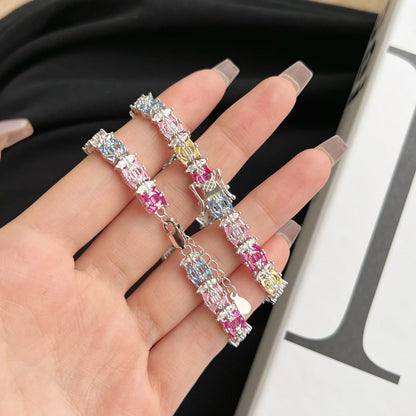 [Lora-Jewelry] Bracelet de fête délicat et coloré à plusieurs coupes