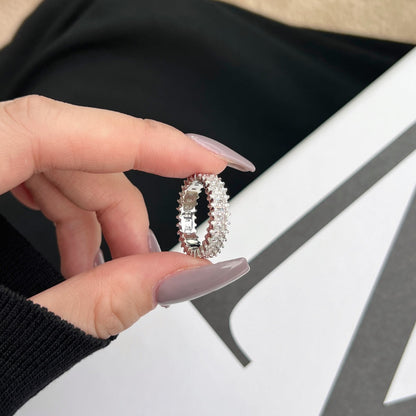 [Lora-Jewelry] Bague cocktail ornée d'une émeraude éclatante