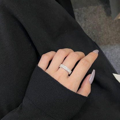 [Lora-Jewelry] Bague cocktail ornée d'une émeraude éclatante