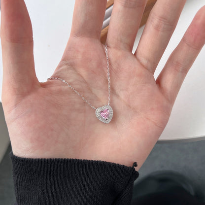 [Lora-Jewelry]Exquisite Heart Shape Necklace