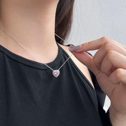 [Lora-Jewelry]Exquisite Heart Shape Necklace