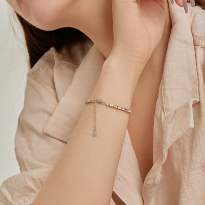 [Lora-Jewelry] Bracelet délicat et romantique en forme de cœur pour amoureux