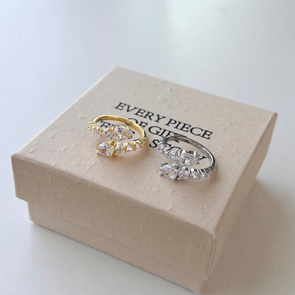 [Lora-Jewelry] Bague quotidienne délicate et vivante en forme de serpent