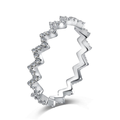 [Lora-Jewelry] Bague quotidienne délicate et enchanteresse en forme de vague