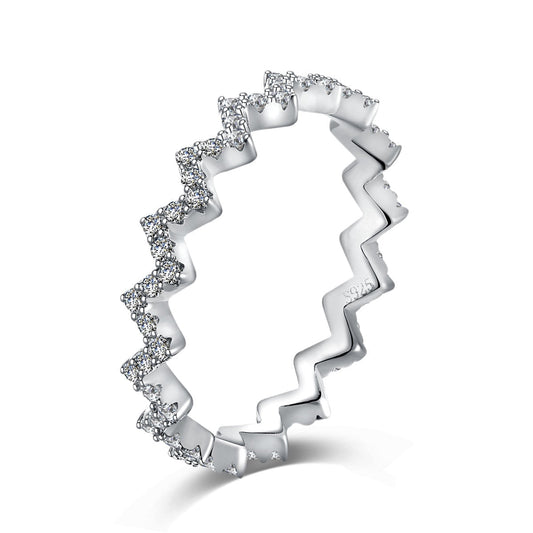 [Lora-Jewelry] Bague quotidienne délicate et enchanteresse en forme de vague