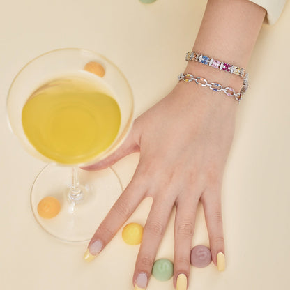 [Lora-Jewelry] Bracelet quotidien coloré et éblouissant