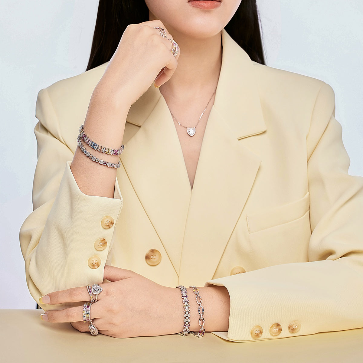 [Lora-Jewelry] Bracelet quotidien coloré et éblouissant