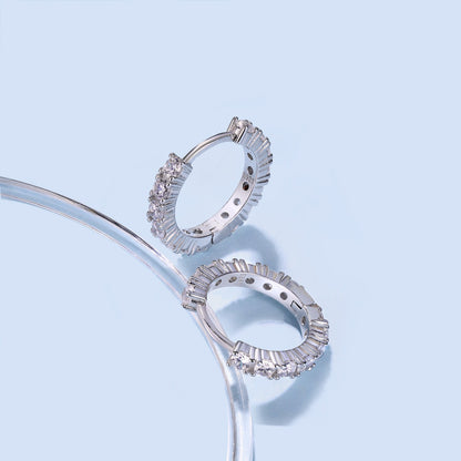 [Lora-Jewelry]Boucles d'oreilles rondes colorées et rayonnantes