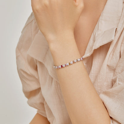 [Lora-Jewelry] Bracelet quotidien rond et coloré