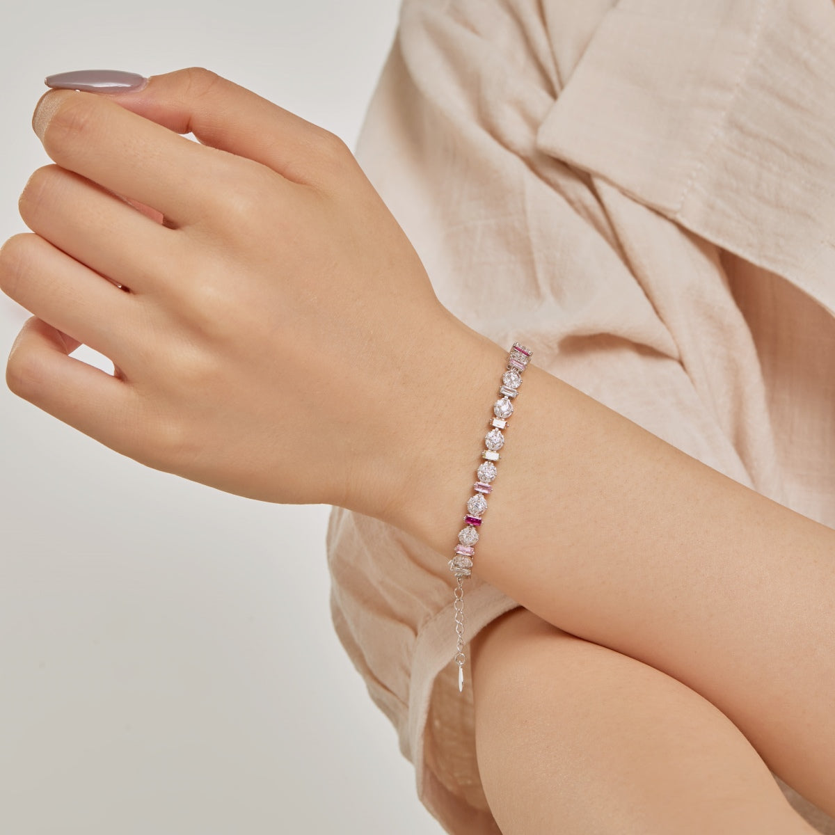 [Lora-Jewelry] Bracelet quotidien rond et coloré