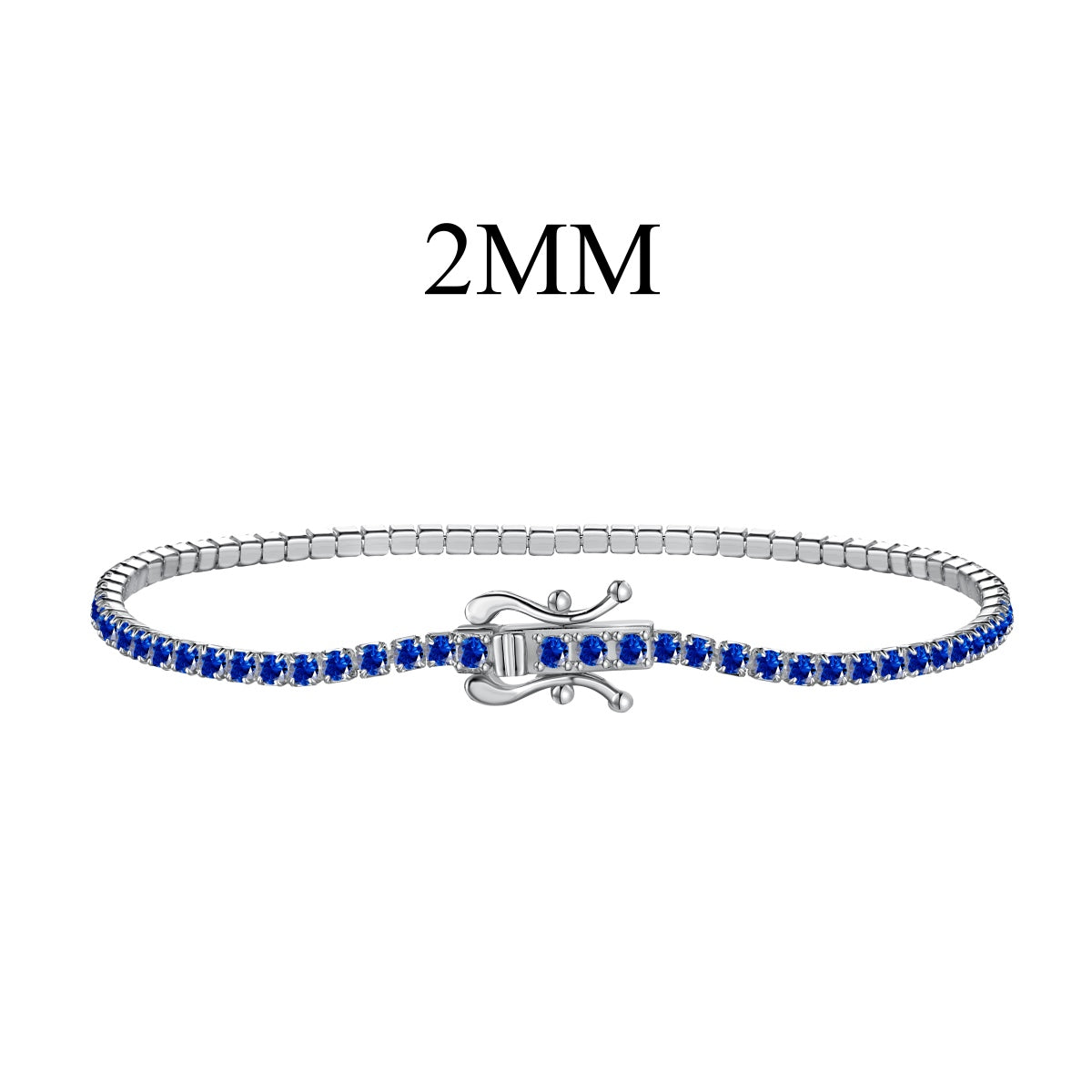 [Lora-Jewelry]Radiant Colorful Round Cut Party Bracelet