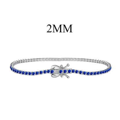 [Lora-Jewelry]Radiant Colorful Round Cut Party Bracelet