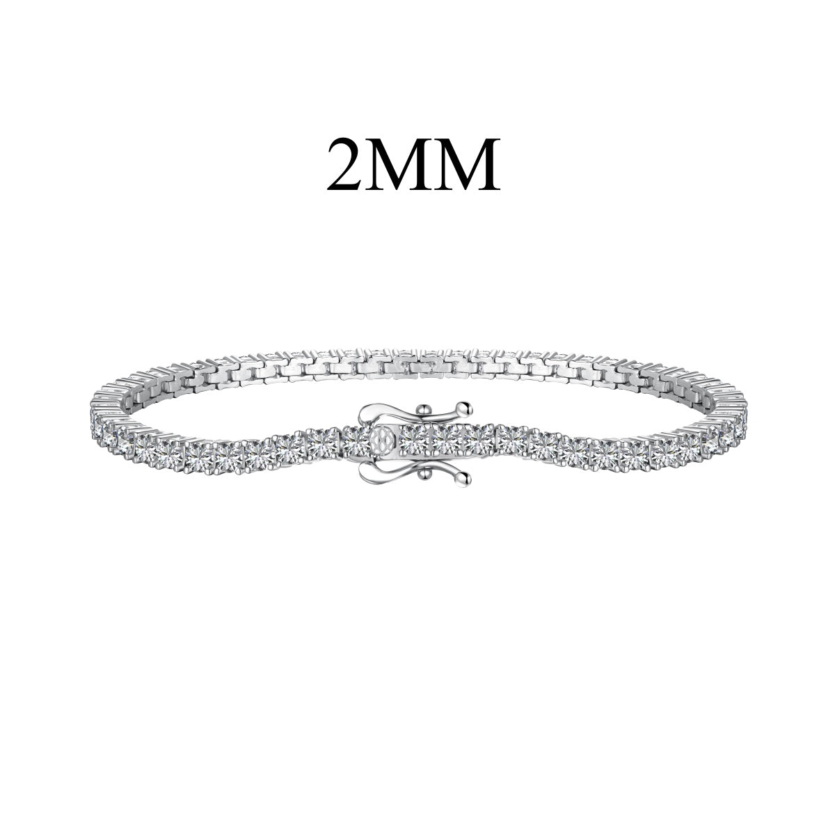 [Lora-Jewelry] Bracelet quotidien éblouissant et exquis à coupe ronde