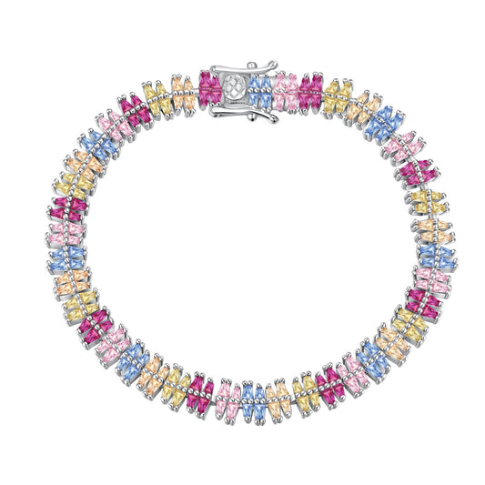 [Lora-Jewelry] Bracelet de fête multi-coupes étincelant et exquis
