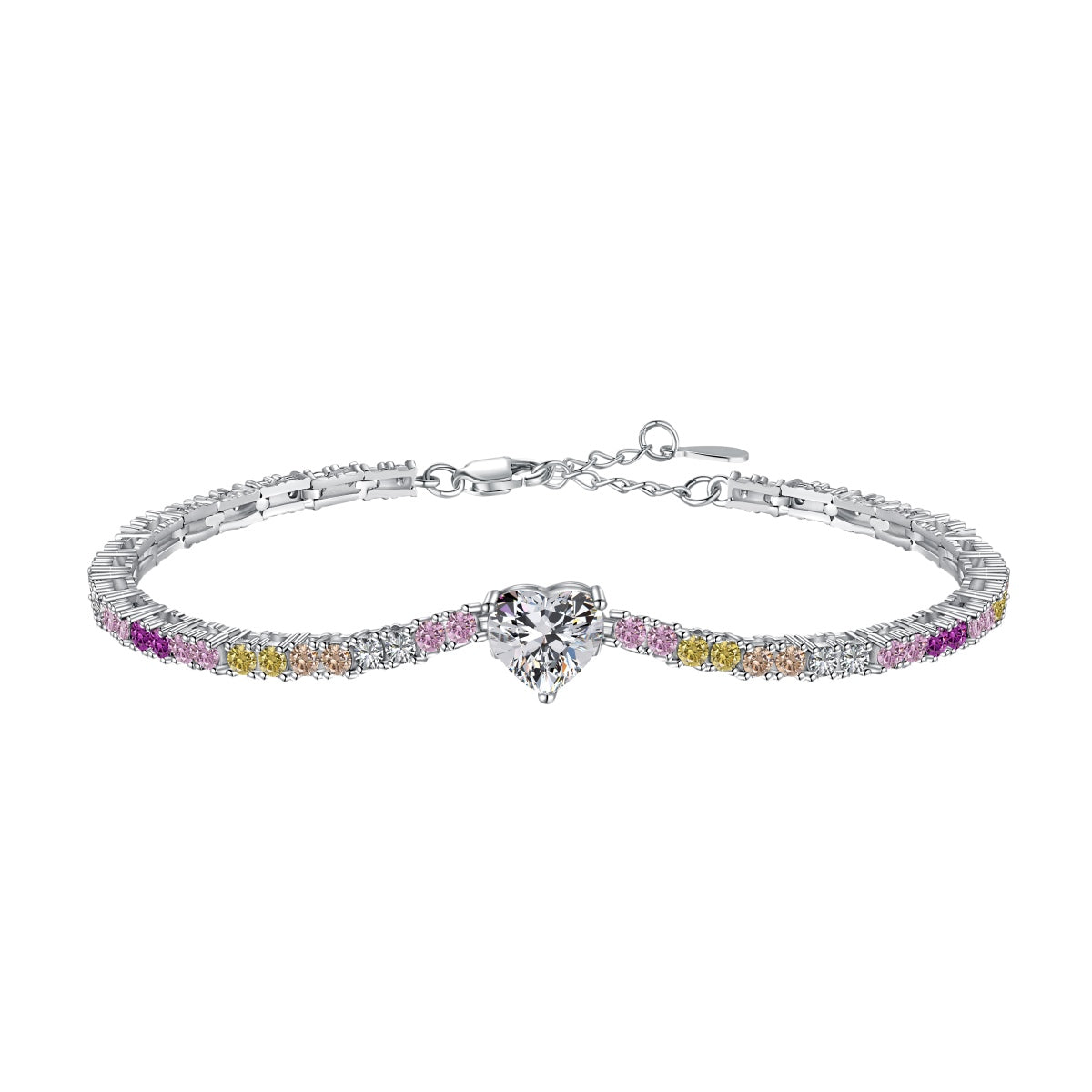 [Lora-Jewelry] Bracelet délicat et romantique en forme de cœur pour amoureux