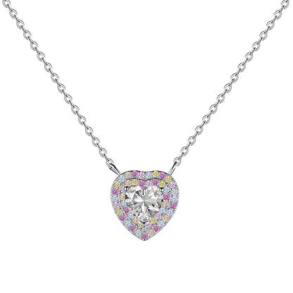 [Lora-Jewelry]Exquisite Heart Shape Necklace