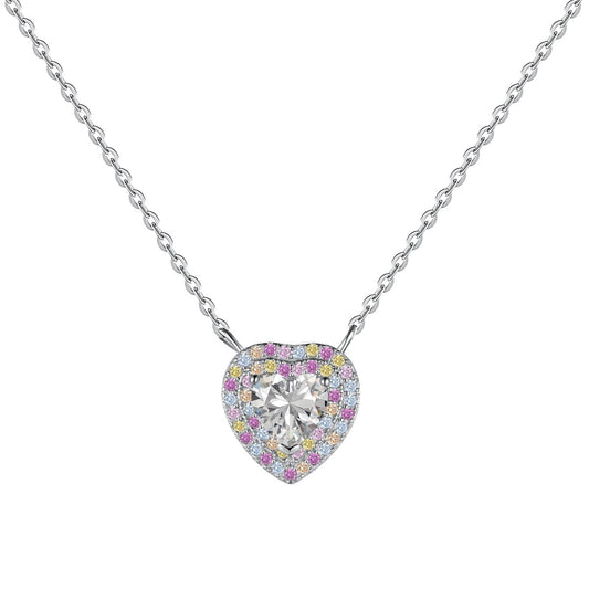 [Lora-Jewelry] Collier exquis en forme de cœur