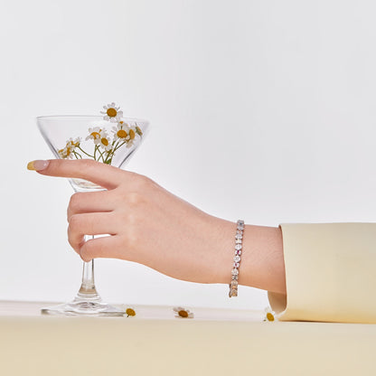 [Lora-Jewelry] Bracelet quotidien multi-tailles éblouissant et radieux