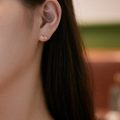 [Lora-Jewelry] Boucles d'oreilles éblouissantes et élégantes en forme de cœur