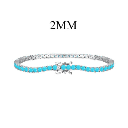[Lora-Jewelry] Bracelet quotidien éblouissant et exquis à coupe ronde
