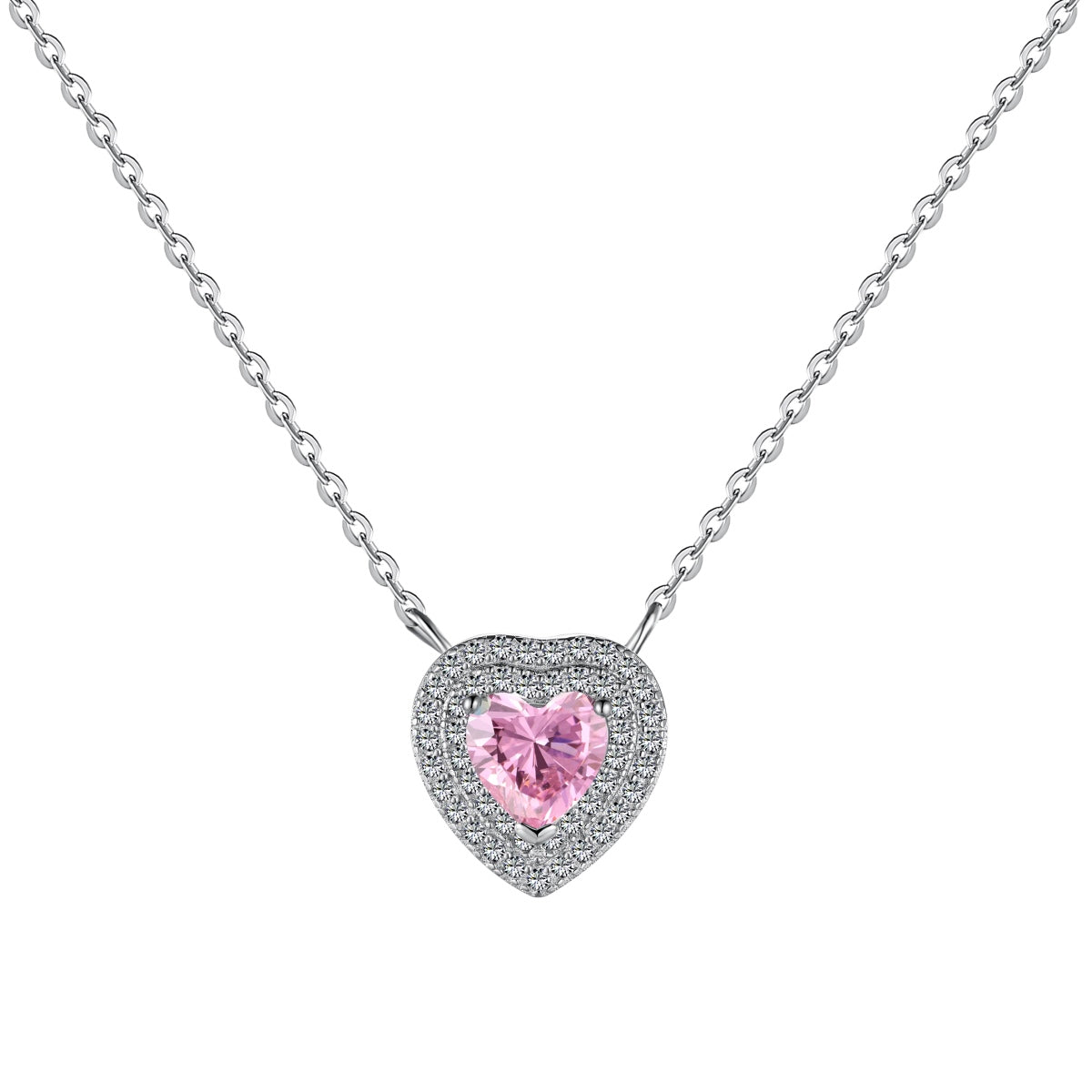 [Lora-Jewelry]Exquisite Heart Shape Necklace