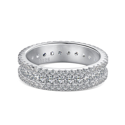 [Lora-Jewelry] Bague quotidienne délicate et colorée à taille ronde