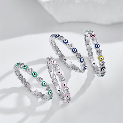 [Lora-Jewelry] Bague ronde scintillante et vibrante pour un usage quotidien