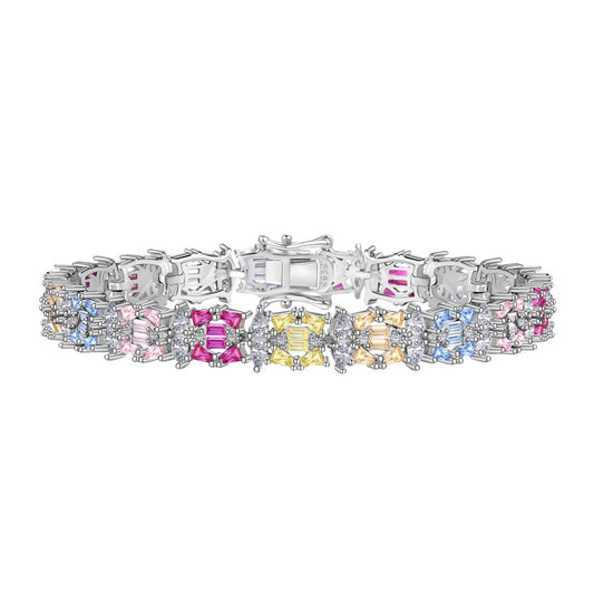 [Lora-Jewelry] Bracelet de fête délicat et coloré à plusieurs coupes