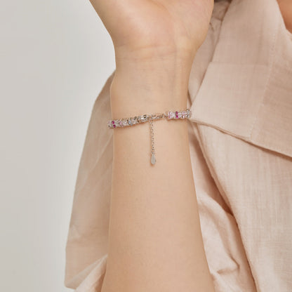 [Lora-Jewelry] Bracelet quotidien unique en forme de fleur colorée