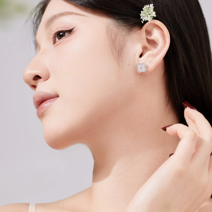 [Lora-Jewelry] Boucles d'oreilles fantaisie trèfle à quatre feuilles