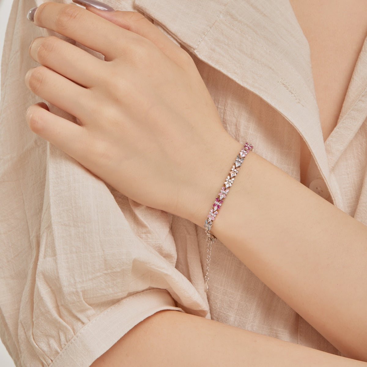 [Lora-Jewelry] Bracelet de fête unique en forme de papillon coloré
