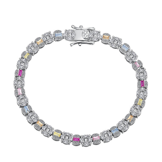 [Lora-Jewelry] Bracelet quotidien multi-tailles éblouissant et radieux