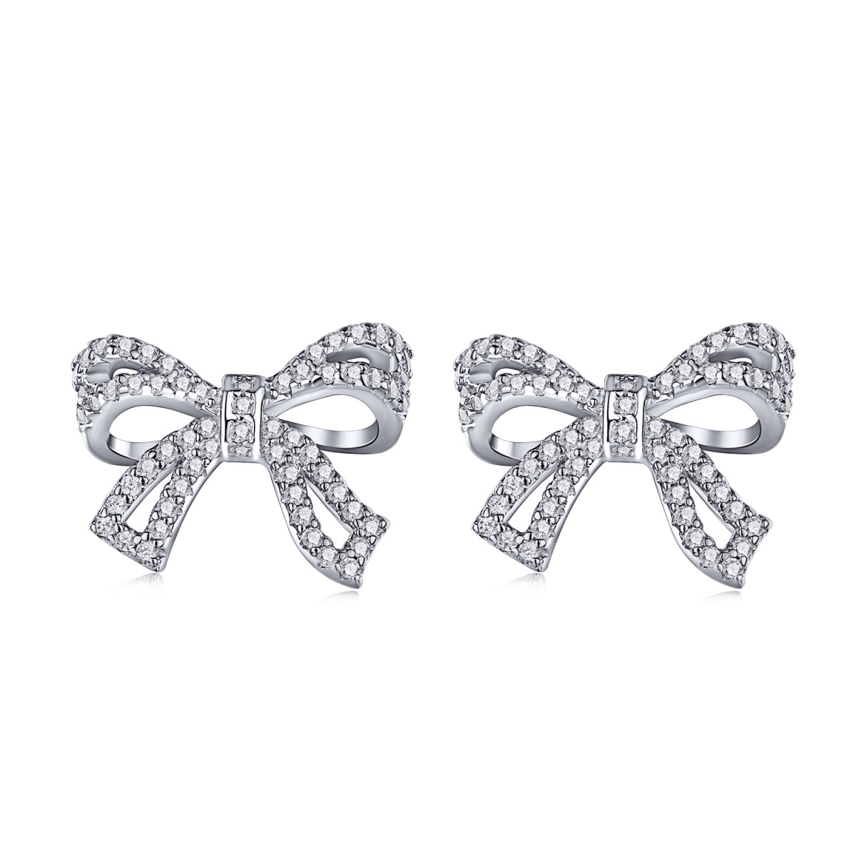 [Lora-Jewelry] Boucles d'oreilles délicates en forme de nœud