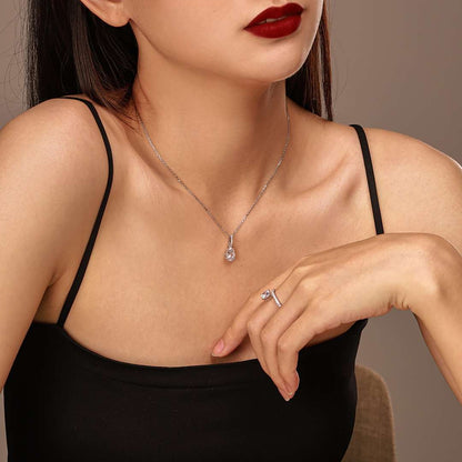 [Lora-Jewelry] Collier tendance délicat en forme de goutte d'eau