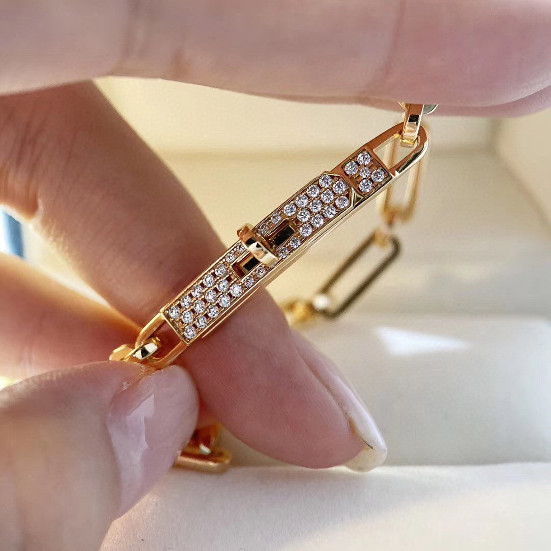 [ローラジュエリー]チェーンブレスレット スモールモデル ダイヤモンド