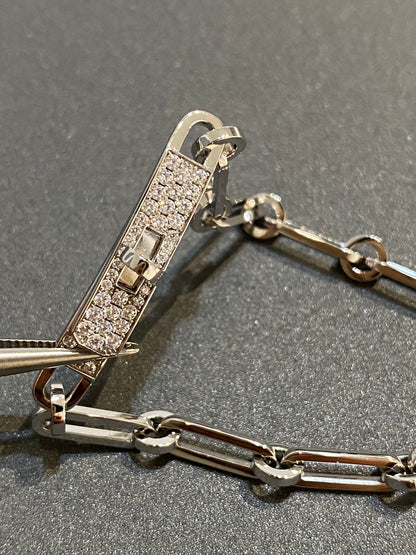 [ローラジュエリー]チェーンブレスレット スモールモデル ダイヤモンド