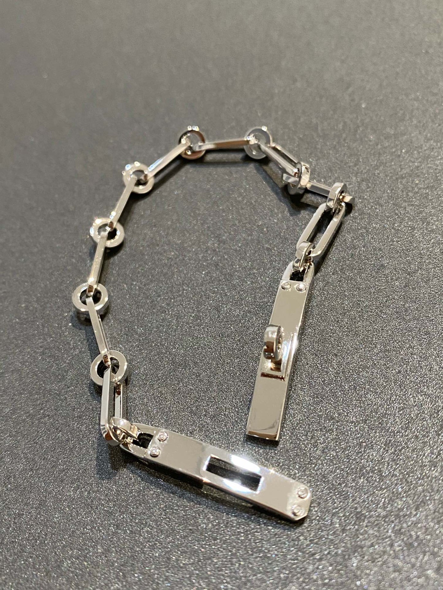 [ローラジュエリー]チェーンブレスレット スモールモデル ダイヤモンド