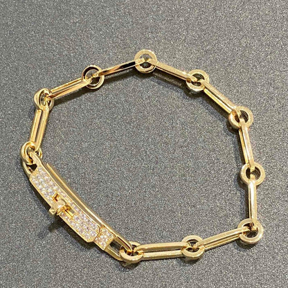 [ローラジュエリー]チェーンブレスレット スモールモデル ダイヤモンド