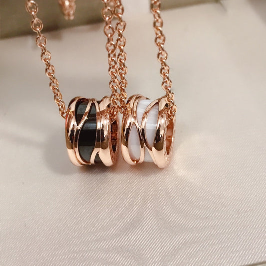 [Lora-Jewelry]ZERO 1 FOUR BAND PINK GOLD CERAMIC