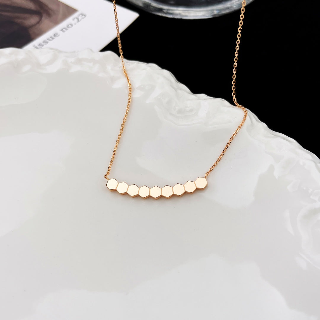 [Lora-Jewelry]BEE MY LOVE DIAMOND NECKLACE