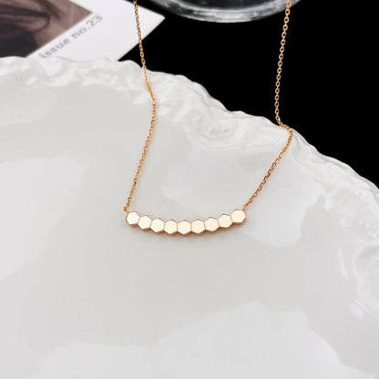 [Lora-Jewelry]BEE MY LOVE DIAMOND NECKLACE