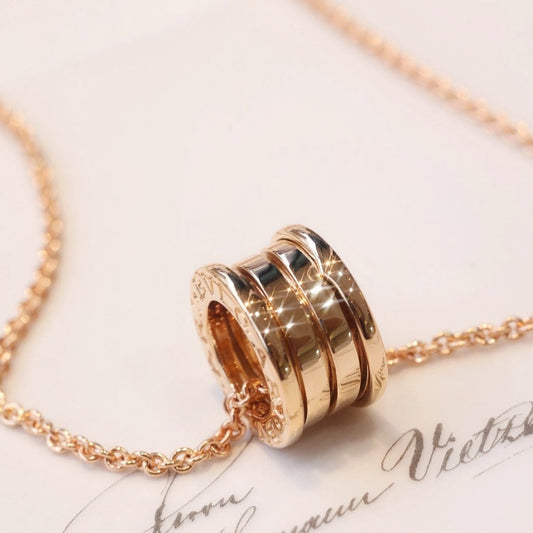[Lora-Jewelry]ZERO 1 PINK GOLD NECKLACE