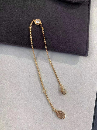 [ローラジュエリー]ダムール ダイヤモンド リンク ブレスレット