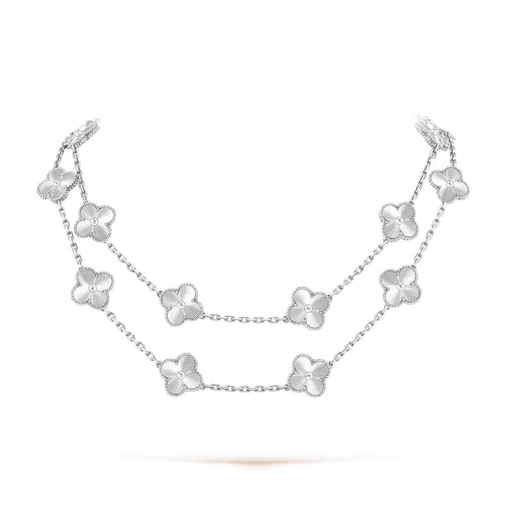 [Lora-Jewelry]TRÈFLE 20 MOTIFS LASER ARGENT