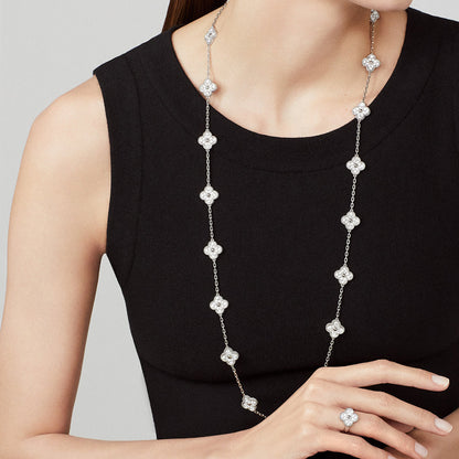 [Lora-Jewelry]TRÈFLE 20 MOTIFS LASER ARGENT