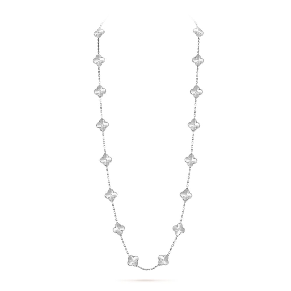 [Lora-Jewelry]TRÈFLE 20 MOTIFS LASER ARGENT