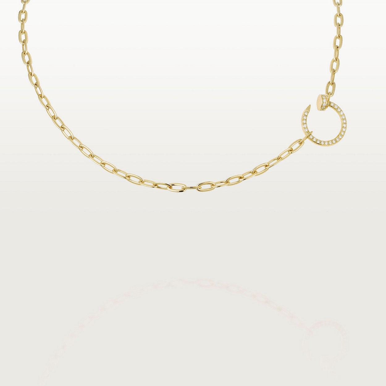 [Lora-Jewelry]JUSTE NECKLACE DIAMONDS